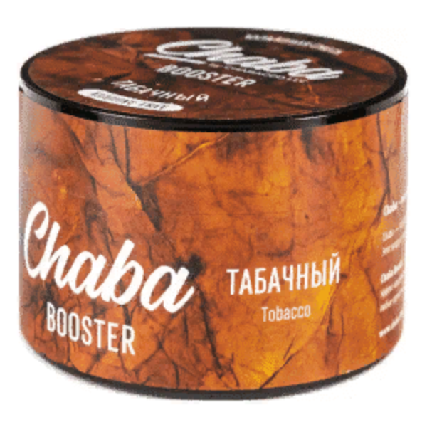 картинка Chaba "Booster" (Табачный) Nicotine Free 50 гр. от магазина BigSmoke