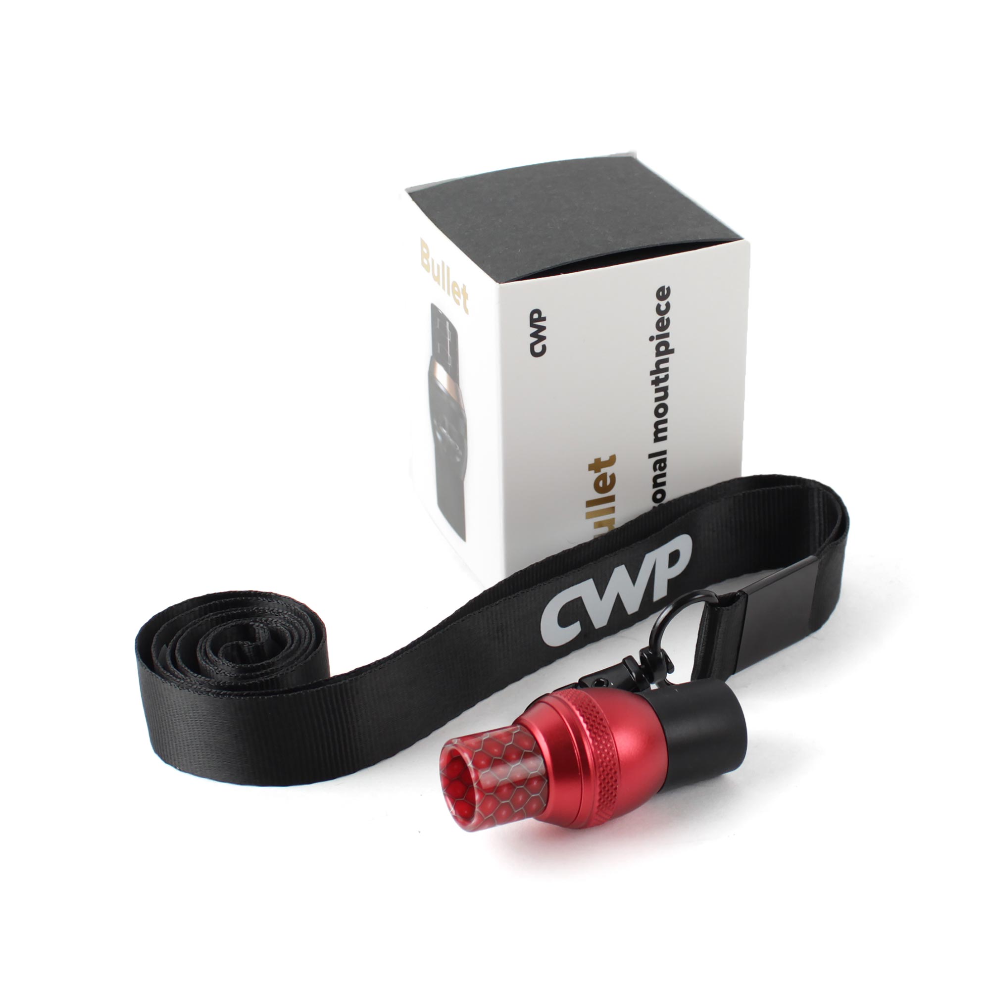 картинка Индивидуальный мундштук CWP BULLET (Red) от магазина BigSmoke