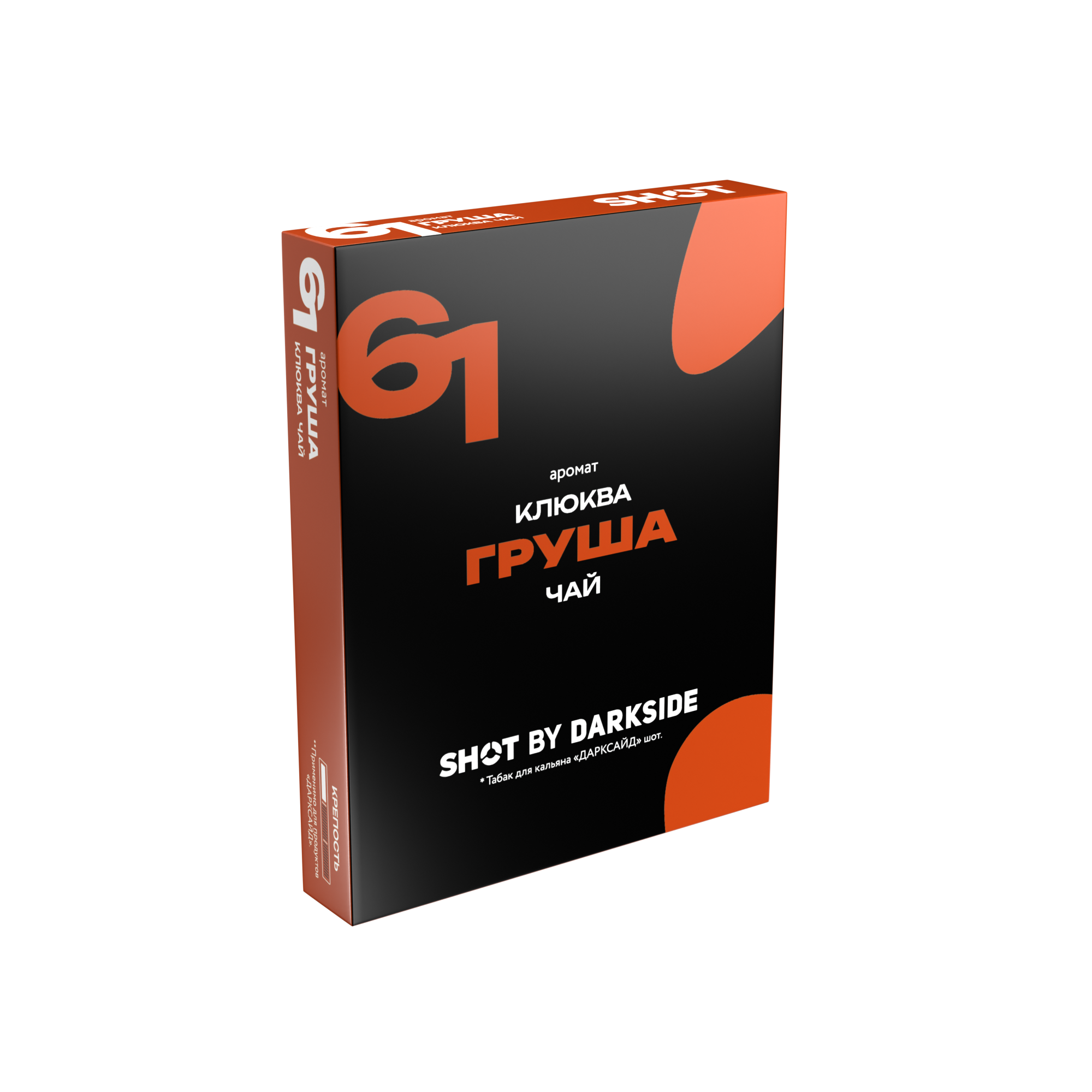 картинка Табак Darkside Shot - 61 Груша Клюква Чай 25 гр. от магазина BigSmoke