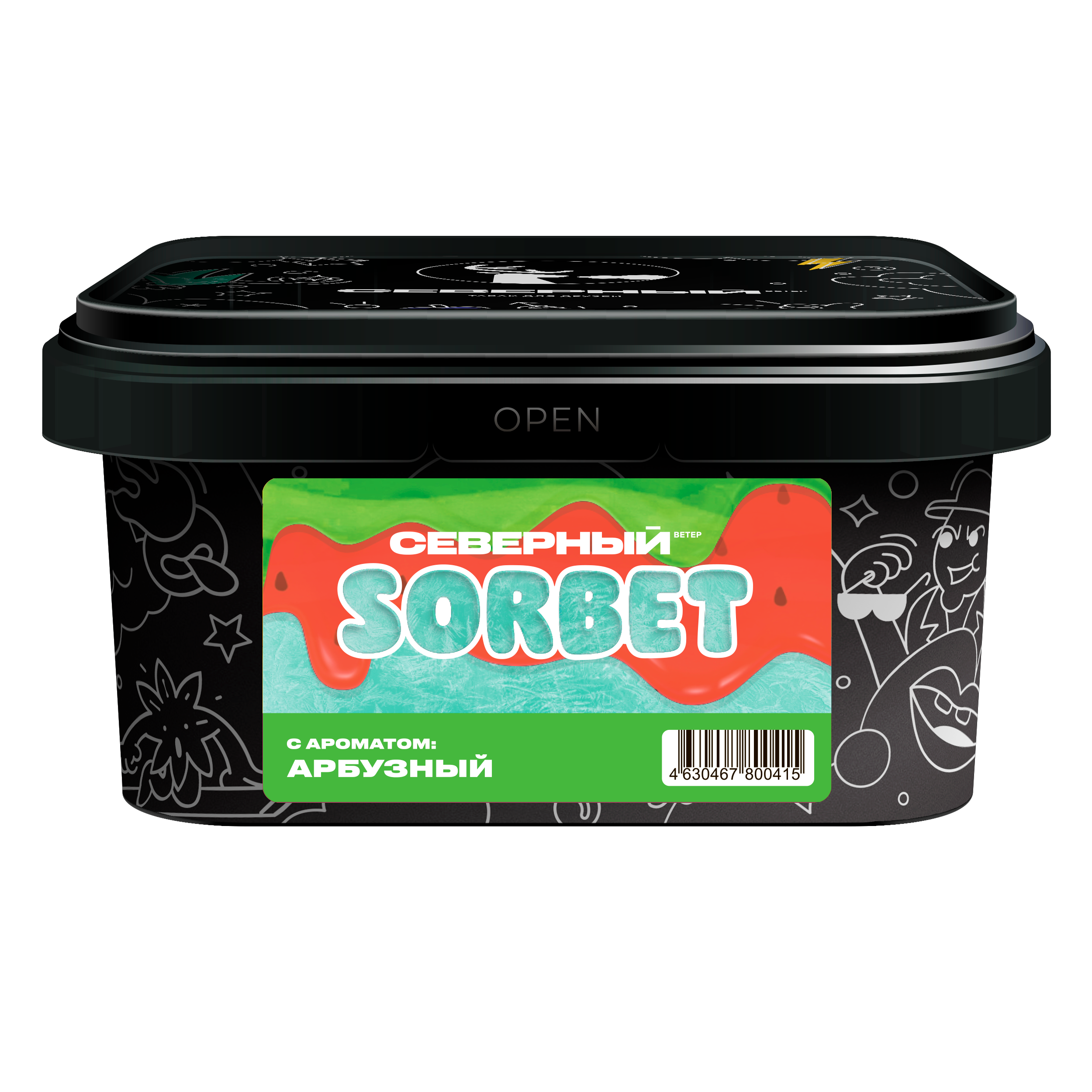 картинка Табак Северный - Арбузный Сорбет 200 гр. от магазина BigSmoke