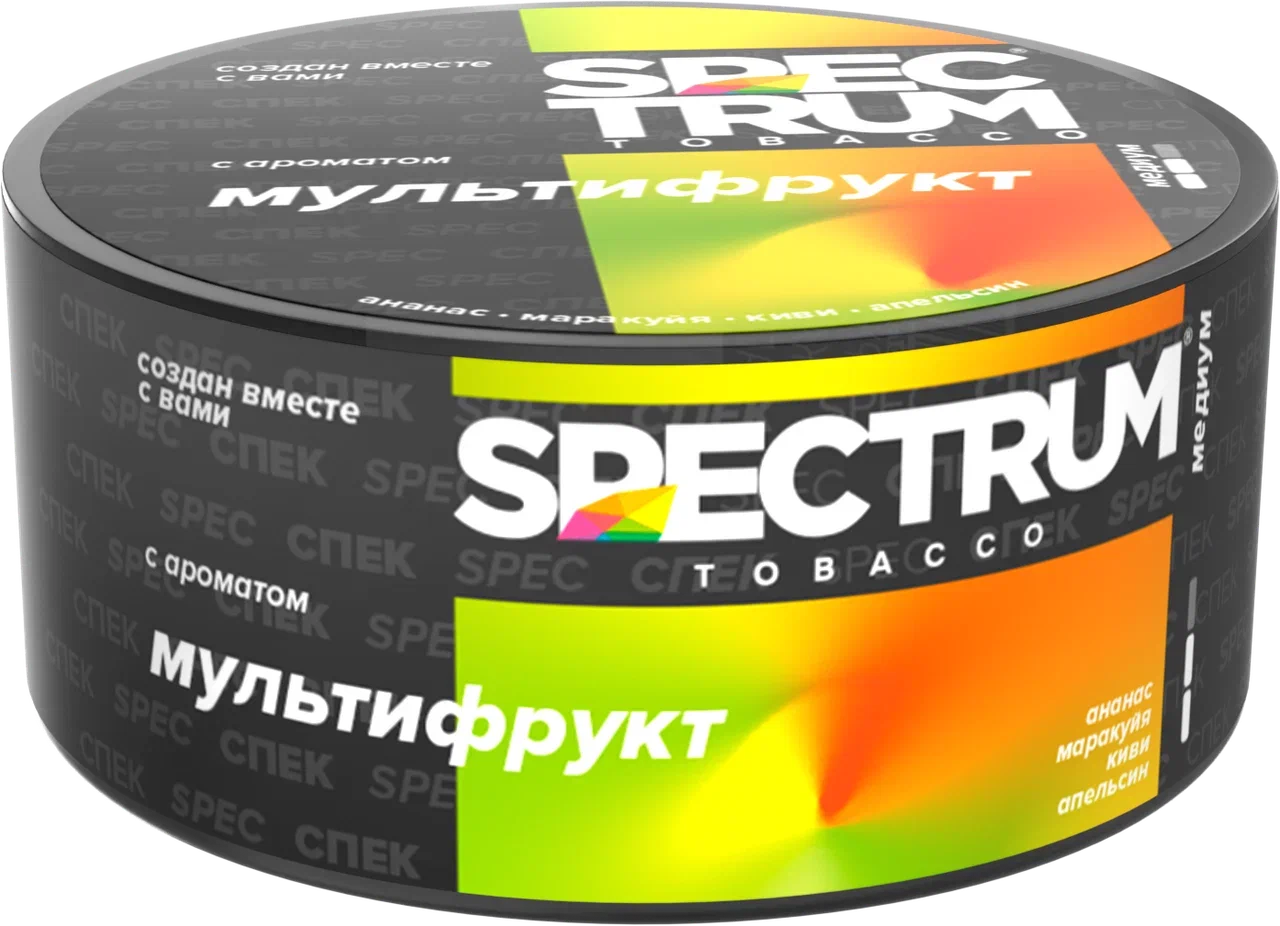картинка Табак Spectrum Medium - Мультифрукт 25 гр. от магазина BigSmoke