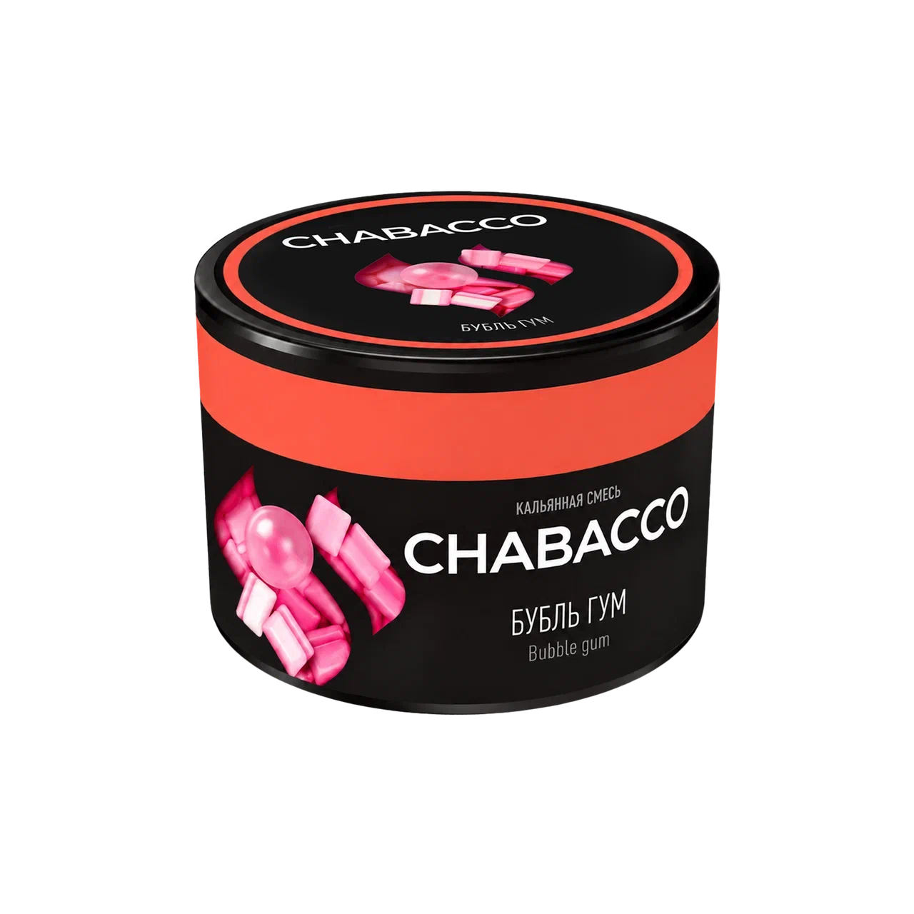 картинка Chabacco Medium - Bubble Gum (Бубль Гум) 40 гр. от магазина BigSmoke